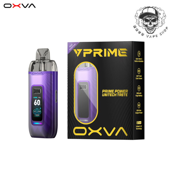 OXVA VPRIME 至尊雙模式大/小煙主機 OXVA VPRIME至尊紫色套裝