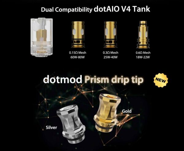 Dotmod AIO V3 KIT 大小煙主機
